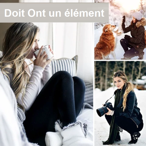 Leggings thermiques mobilité et confort total