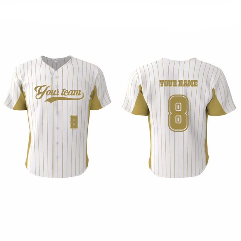 custom striped baseball jerseys