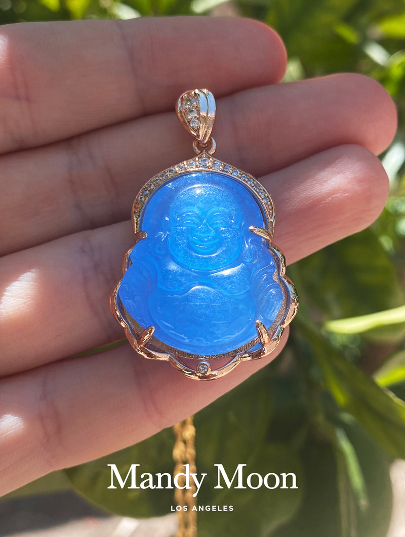 blue buddha chain