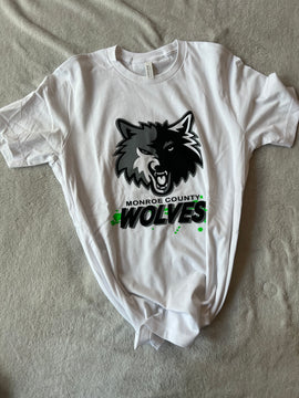 Wolves White Tee