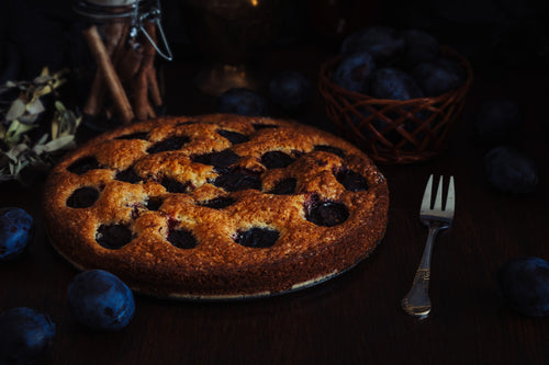 Gâteau aux fruits et à la cannelle