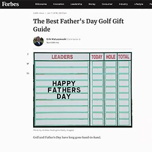 Forbes The Best Father's Day Golf Gift Guide
