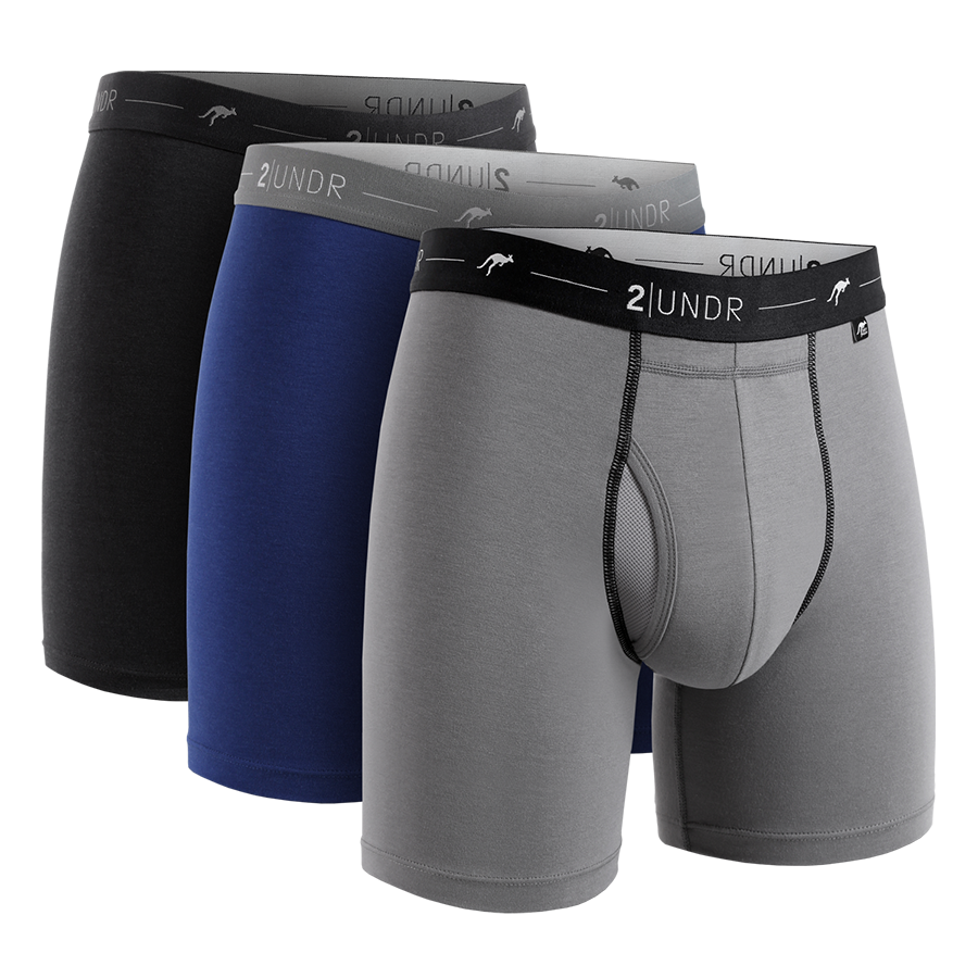 Men's 2UNDR Swing Shift 6 Boxer Briefs 2 pack – Box Basics