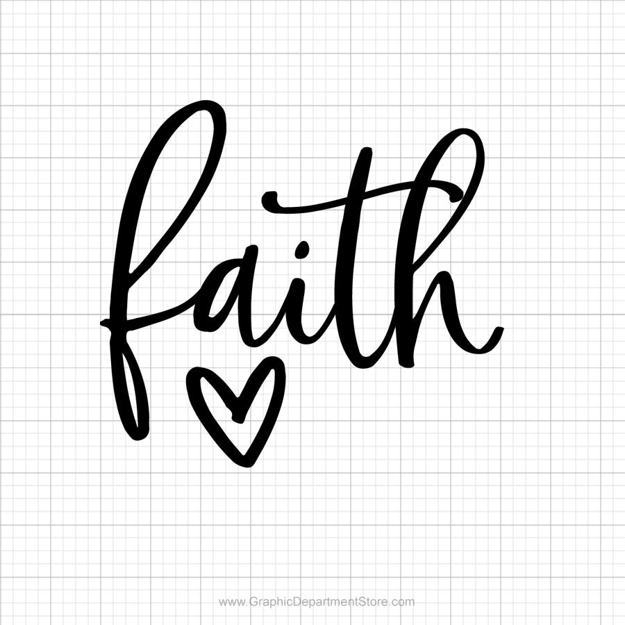 Faith Svg Saying Graphic Department Store