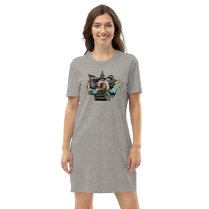 Danish Architecture Organic Cotton T-Shirt Dress