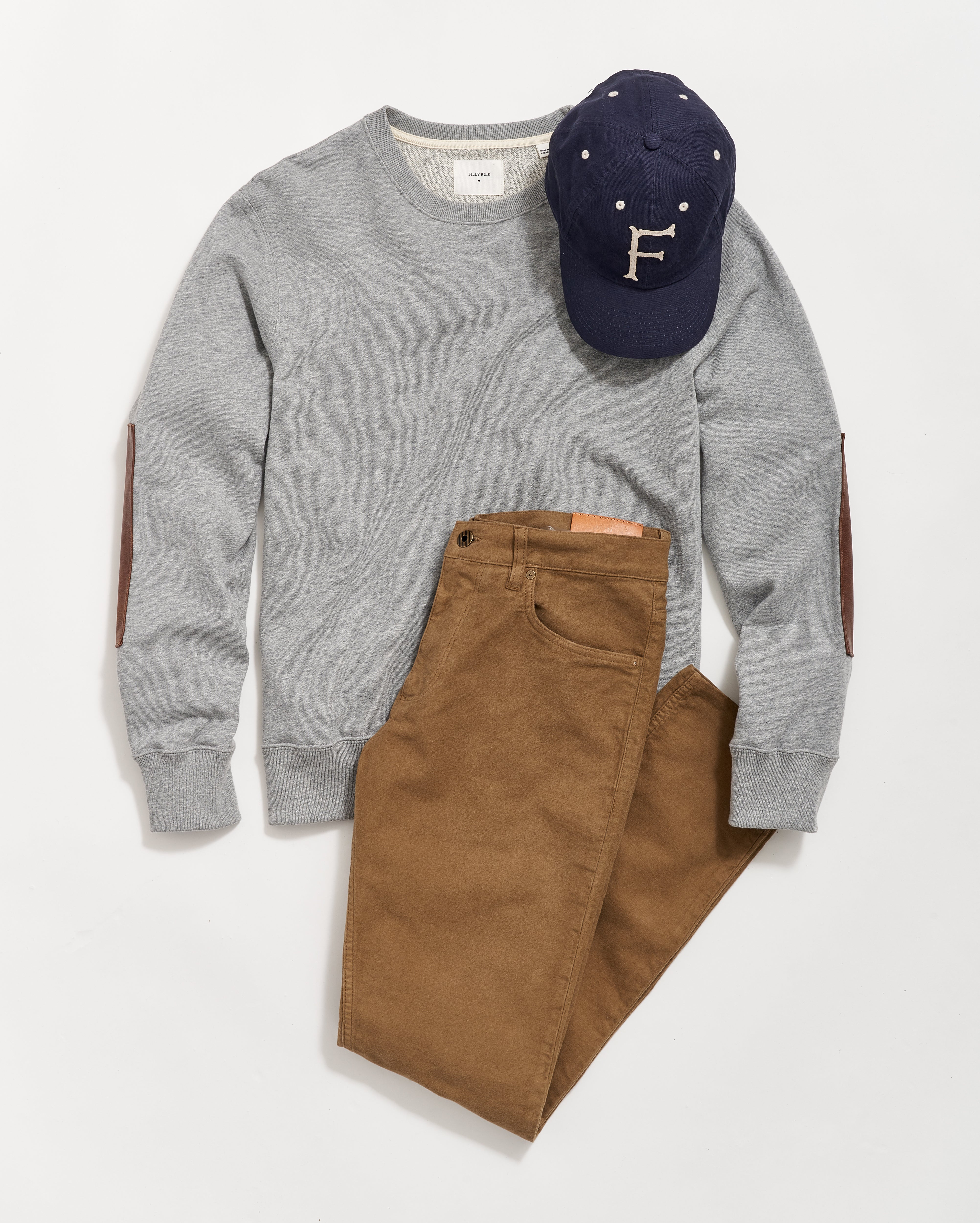 DOVER SWEATSHIRT IN GREY Billy Reid