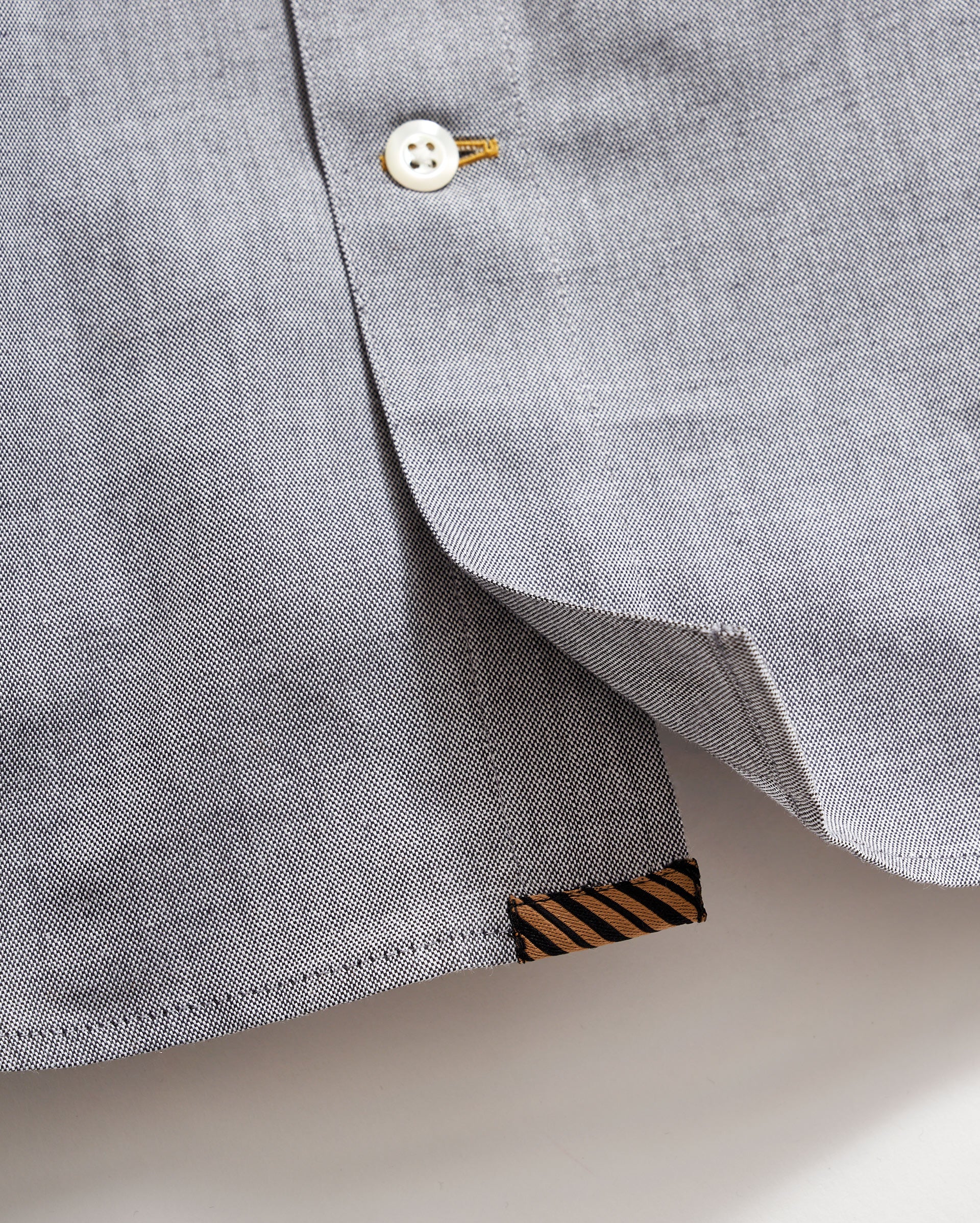 Shop Billy Reid Oxford Hutcheson Dress Shirt In Light Grey