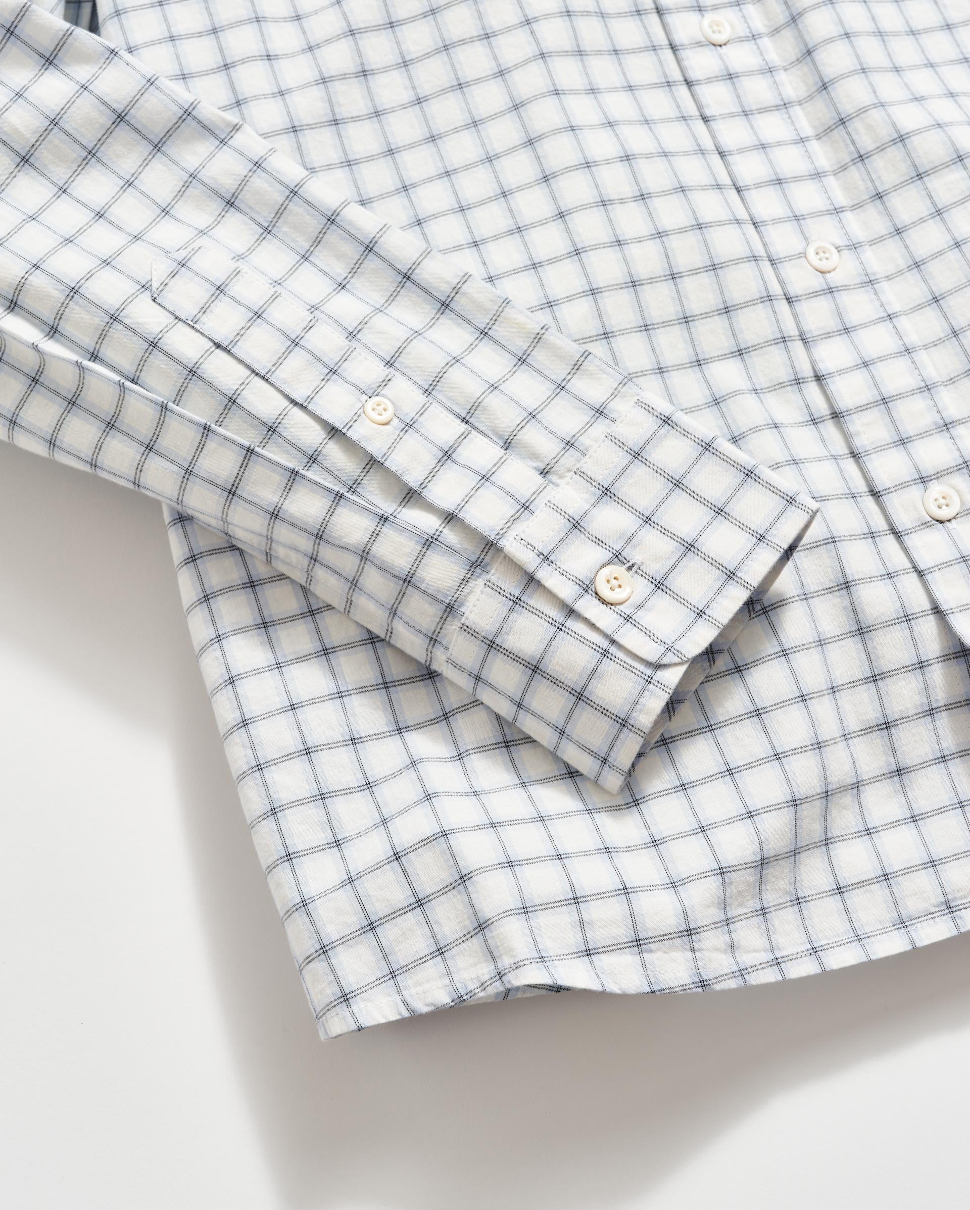 Shop Billy Reid Grid Plaid Cypress Shirt In Pebble