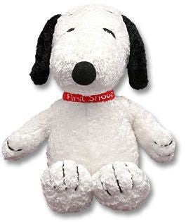 snoopy plush doll