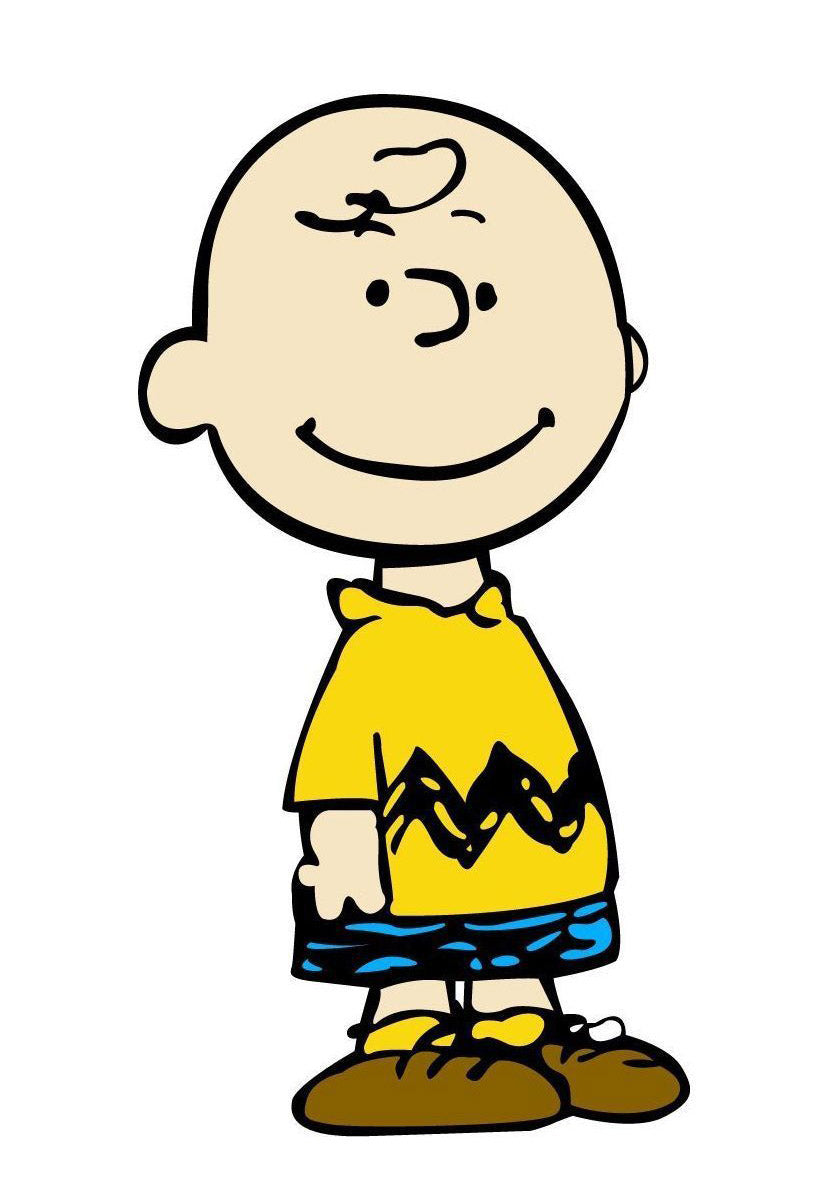 Charlie Brown Vinyl Indoor-Outdoor Decal | snoopn4pnuts.com