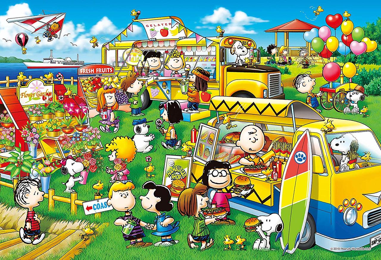 Jigsaw Puzzle - Peanuts Market Van | snoopn4pnuts.com