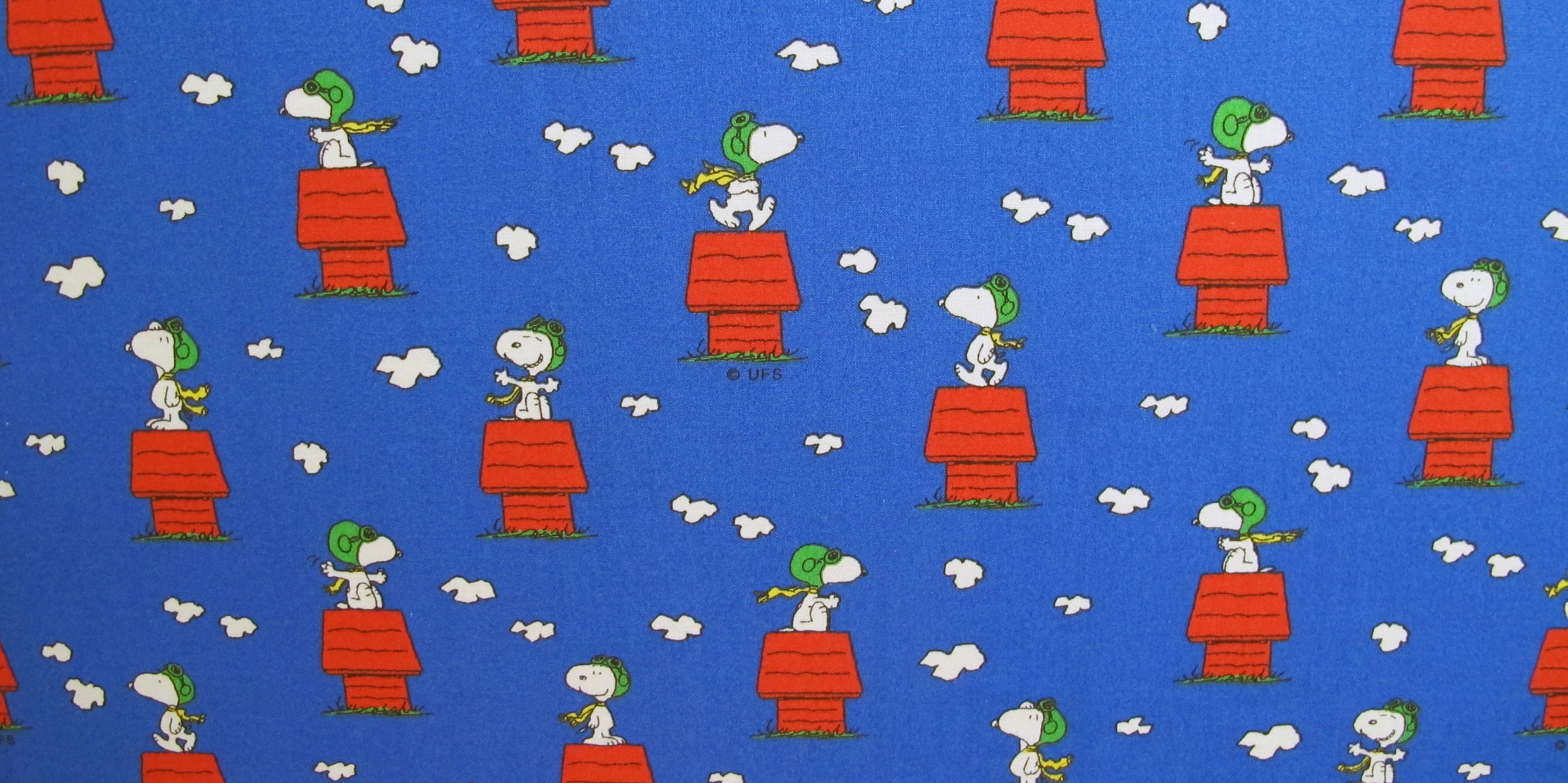 Peanuts Fabric Flying Ace 44 X 60 Snoopn4pnuts Com