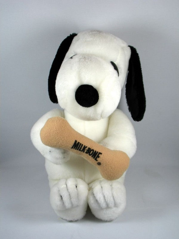 milk bone dog toy plush