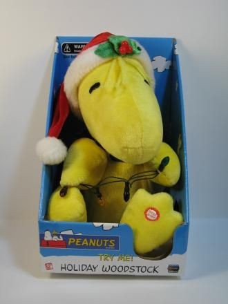 woodstock christmas plush