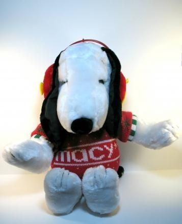 macy's snoopy stuffed animal