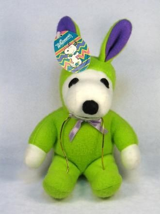 snoopy easter plush