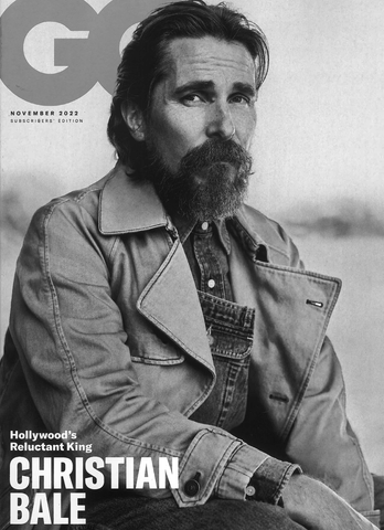 GQ COVER WITH CHRISTIAN BALE