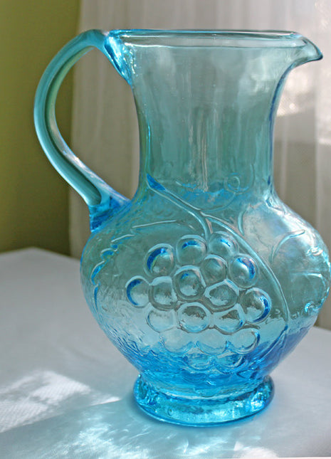 Vintage Diamond Misa Fruit Serving Pitcher