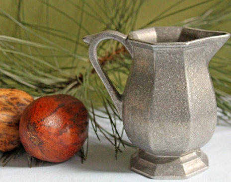 Octagonal Pewter Creamer or Small Pitcher – Anything Discovered