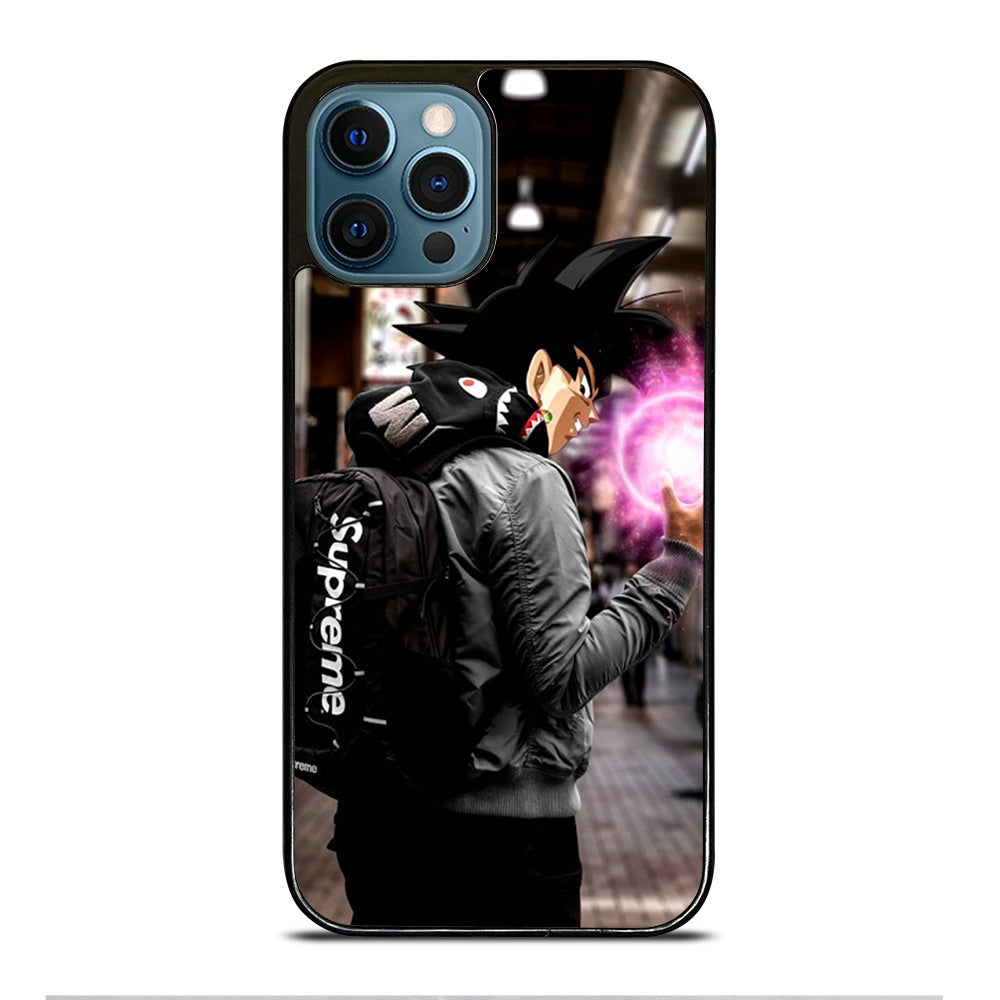 Black Goku Supreme Iphone 12 Pro Max Case Cover Casepark