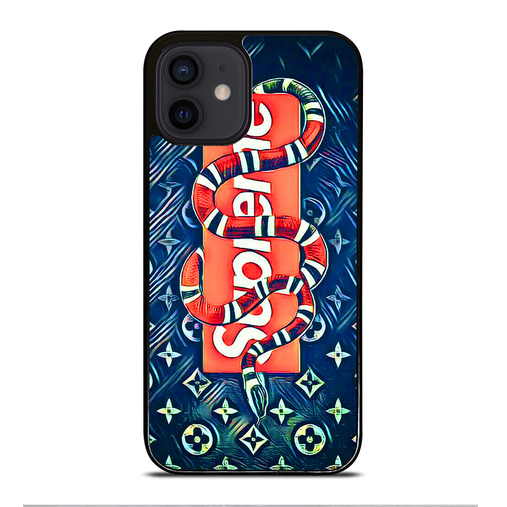 Gucci Supreme Iphone 12 Mini Case Cover Casepark