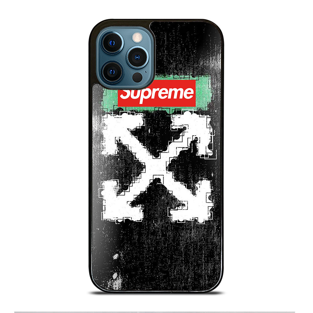 Supreme Off White Iphone 12 Pro Max Case Cover Casepark