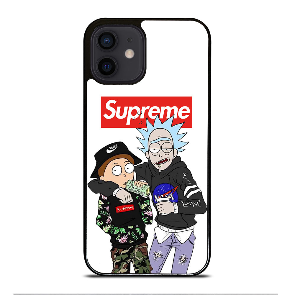 Supreme Rick And Morty Iphone 12 Mini Case Cover Casepark