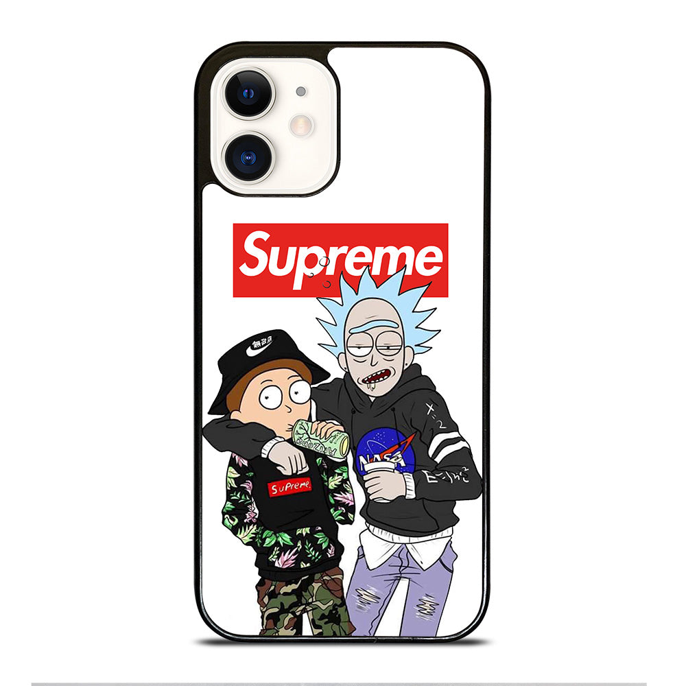 Supreme Rick And Morty Iphone 12 Case Cover Casepark