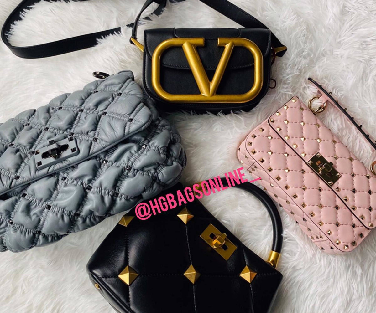 Valentino Bags Divina Faux Leather Pochette Bag