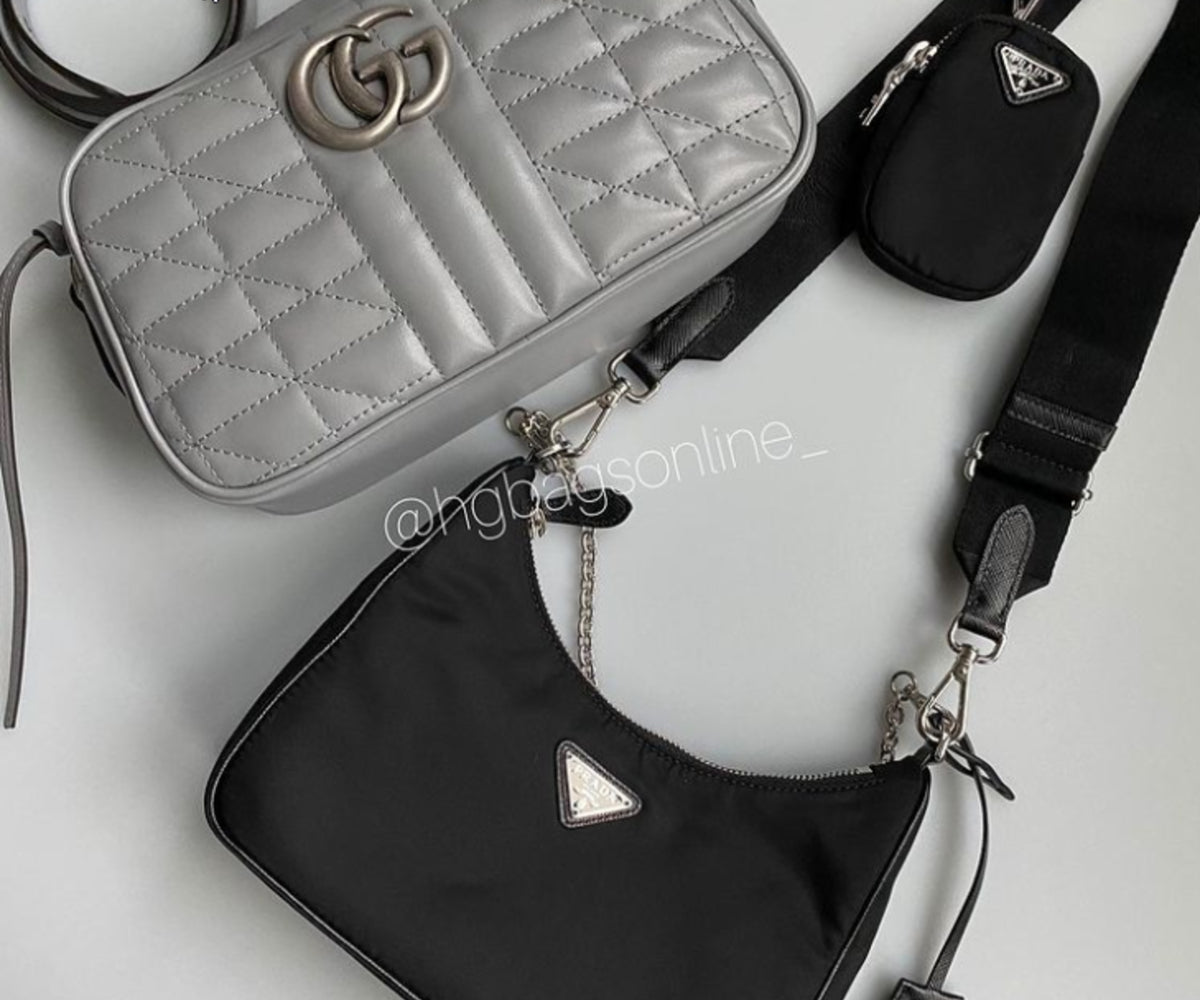 Comparing an Authentic vs. Fake Prada Bag – HG Bags Online