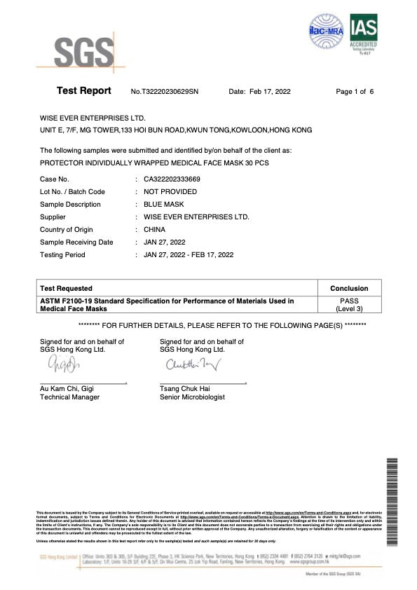 Protector ASTM Level 3