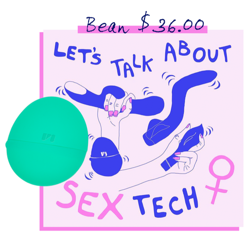 illustration of sex tech products