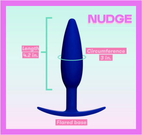 Nudge Butt Plug by Unbound