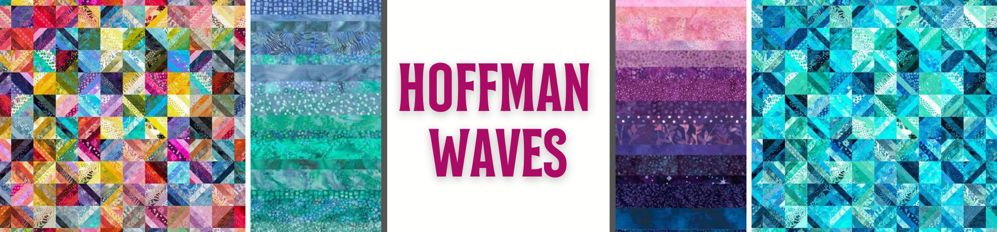 Hoffman Waves Fabric collection