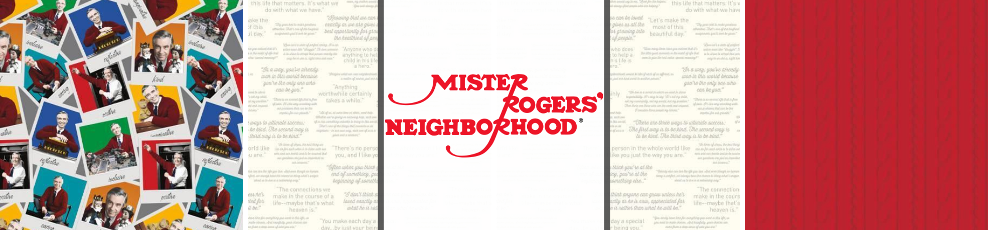 Mister Rogers Neighborhood Fabric Collection