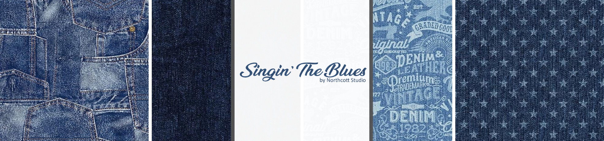 Singin' The Blues Fabric Collection