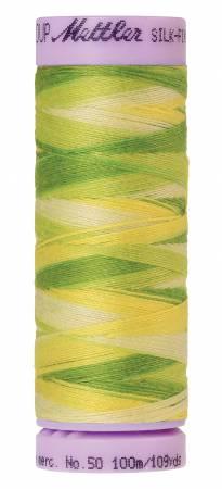 Silk-Finish Citrus Twist 50wt 100M Variegated Cotton Thread