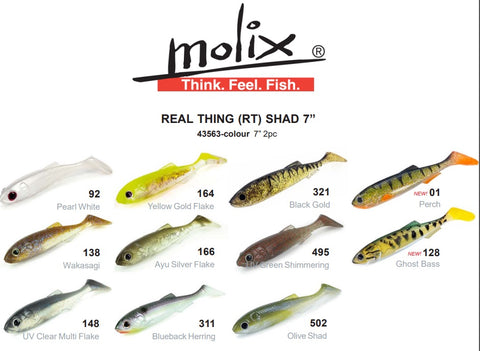 Brand New - Molix Glide 178 mm 3oz Bait Sinking Jointed Hardbody