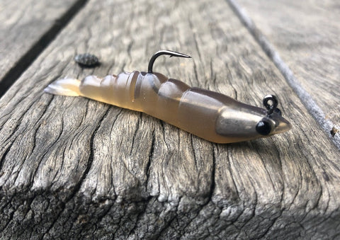 Chasebaits Armour Prawn Hard Body Lure 85mm Jelly Prawn