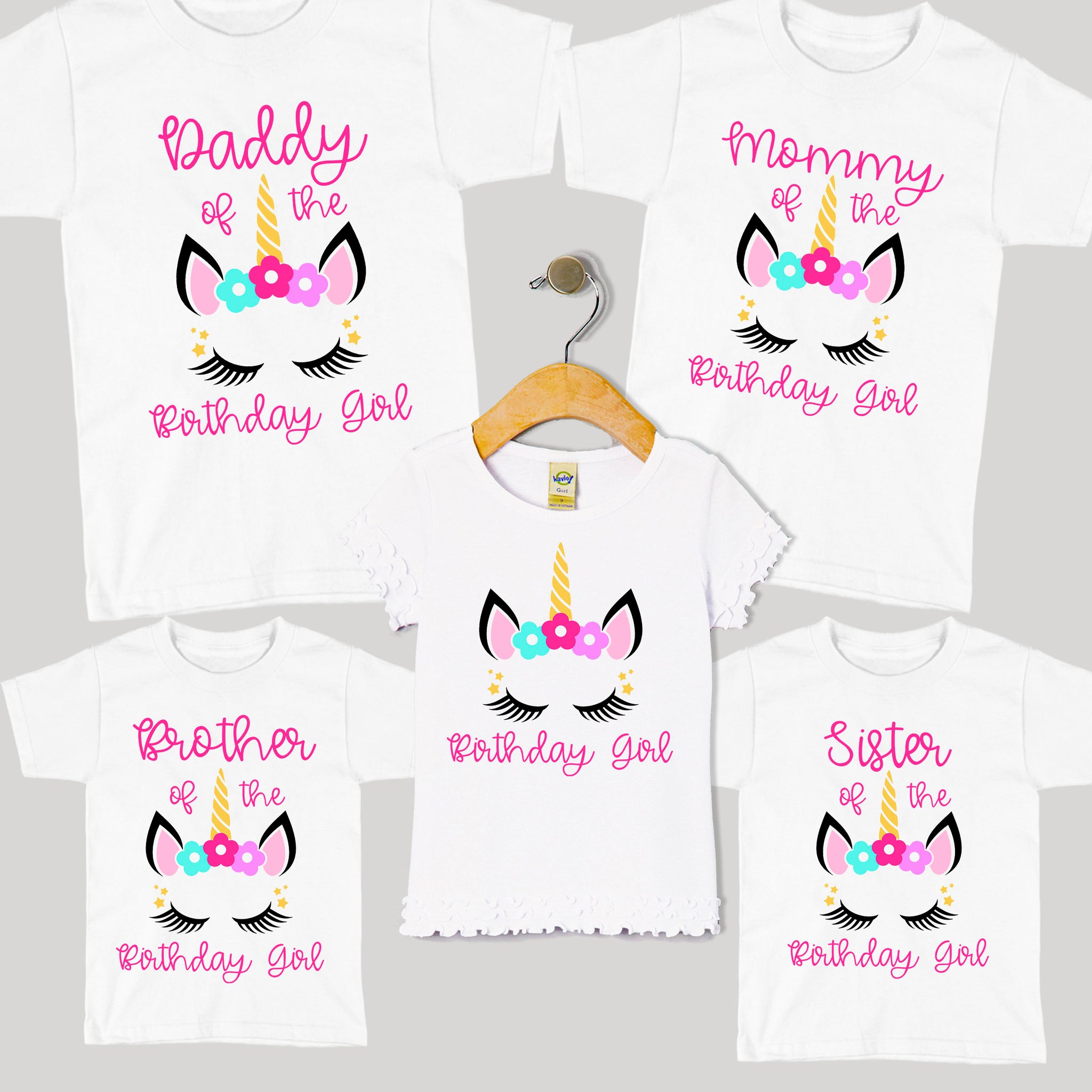 Ajf Unicorn Shirts For 1st Birthday Nalan Com Sg