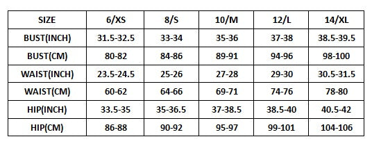 SIZING GUIDES – FAB FASHION PARADE