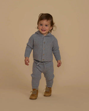 Gable Pant - Dusty Blue - Lex & Cleo