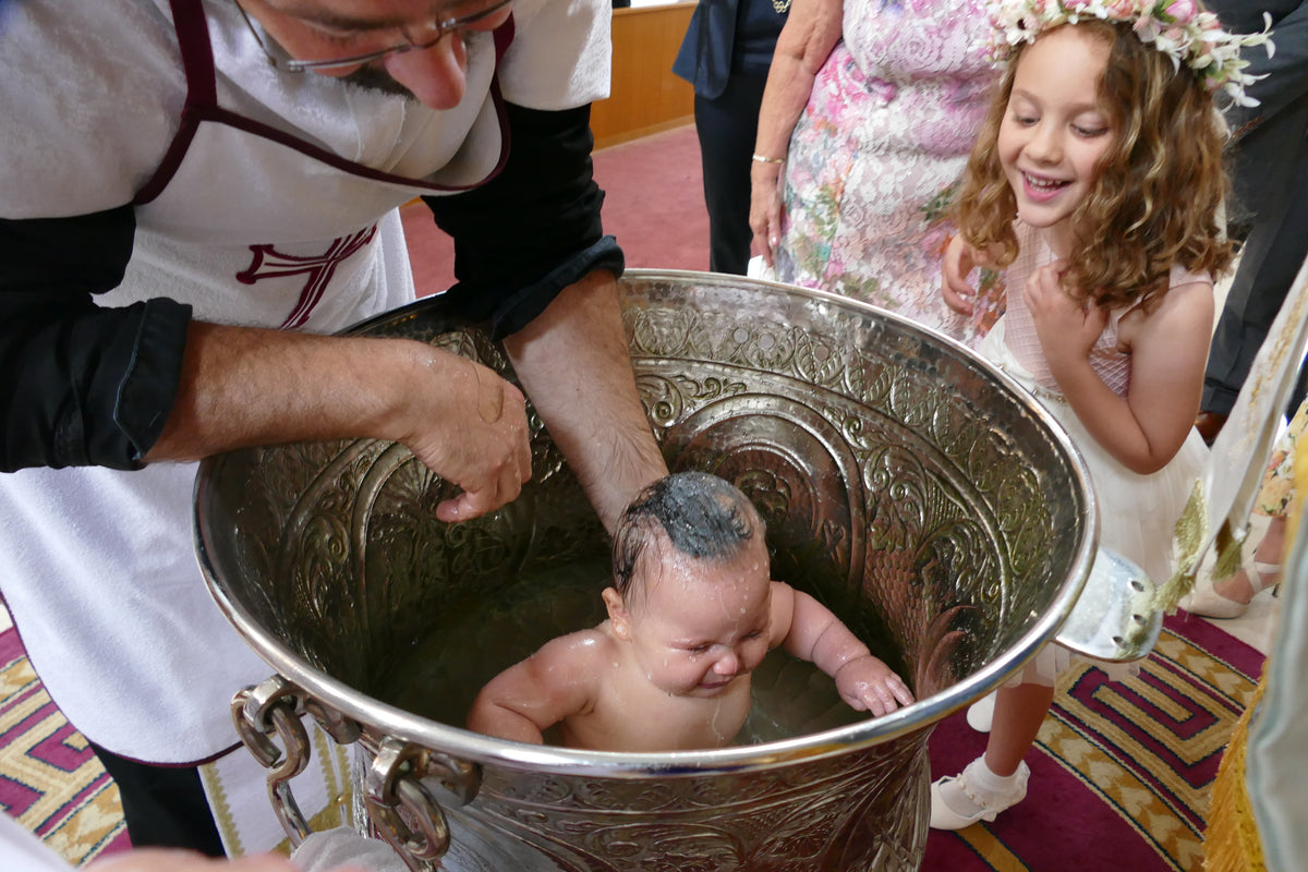 christian baptism ceremony