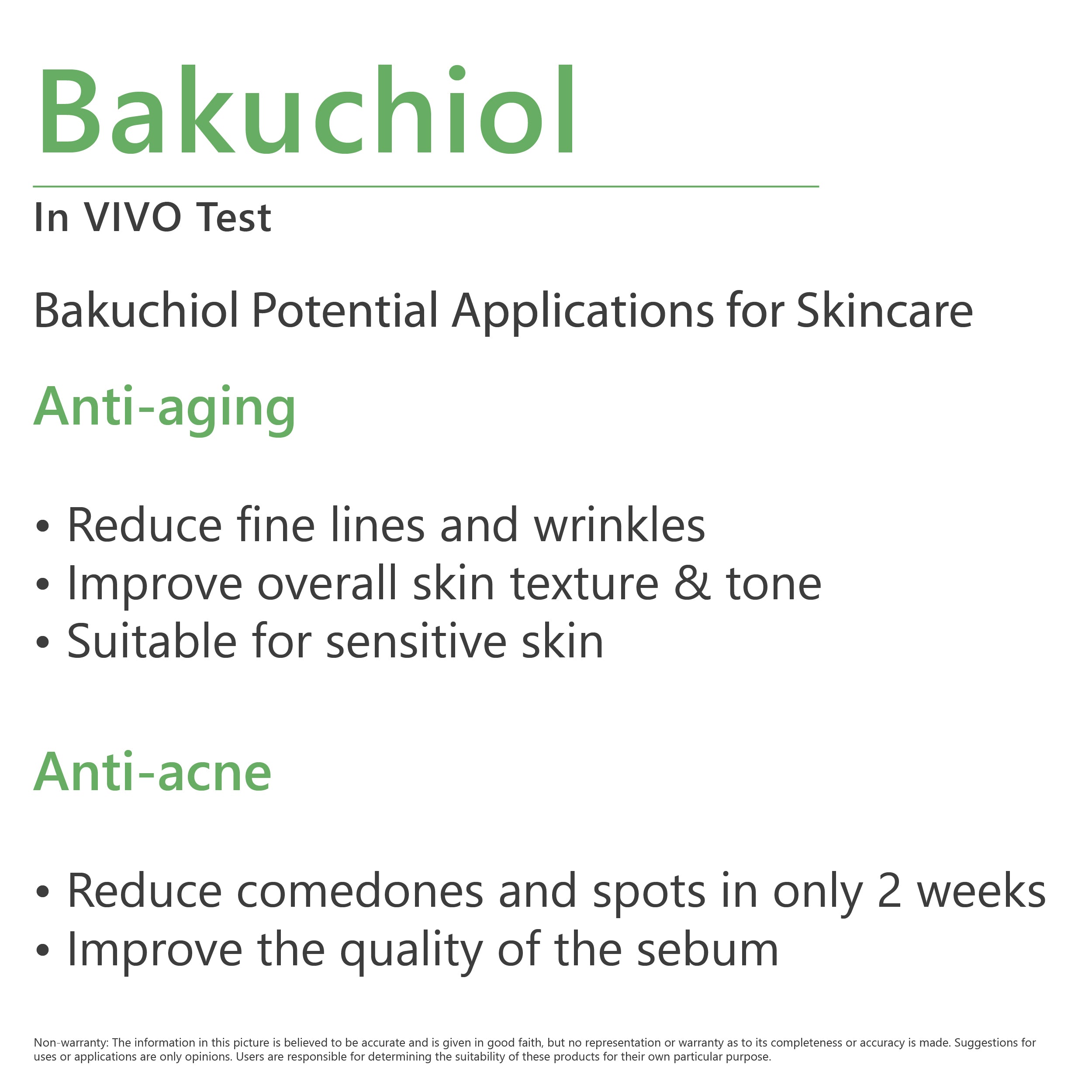 SKIN SMOOTHENING SERUM - BAKUCHIOL EXTRACT