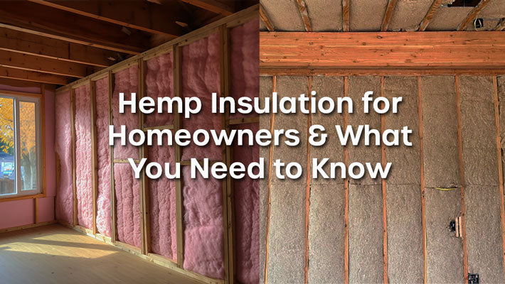 Hemp Insulation vs fiberglass insulation residential use