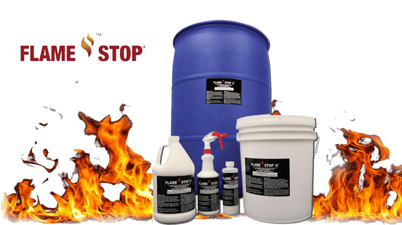 Flame Stop fire retardants for indoor and outdoor aplication 