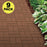 Outdoor rubber patio pavers earthtone brown pack of 9