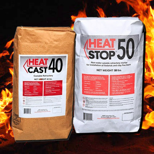 Castable Refractory Cement (clay) 3 lb.