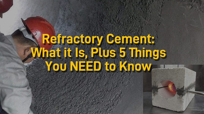 Refractory Cement - 1/2 Gallon