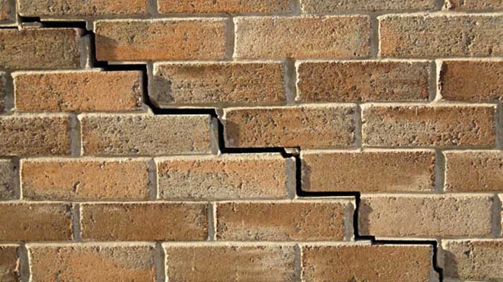 cracking of refractory cement on chimney